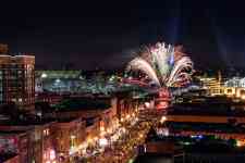 Memphis: fireworks, nashville, New Years eve