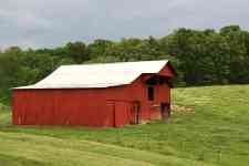 Memphis: Tennessee, red, Barn