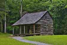 Memphis: Cabin, Tennessee, log house