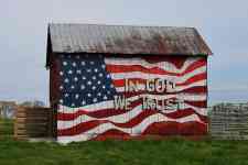 Memphis: Tennessee, Barn, in god we trust barn